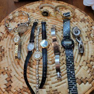 Mixed Wristwatch Lot QTY 10 Watches